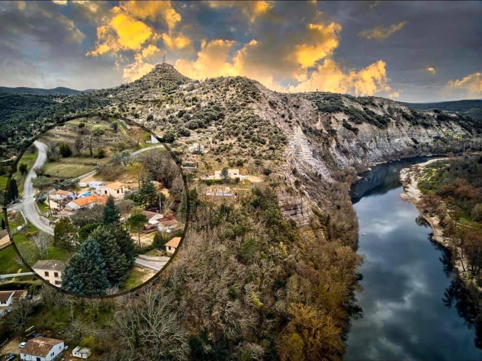 Hebergements Des Posas Sampzon Eksteriør billede
